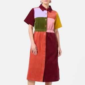 Gorman Retro SPlice Corduroy Dress